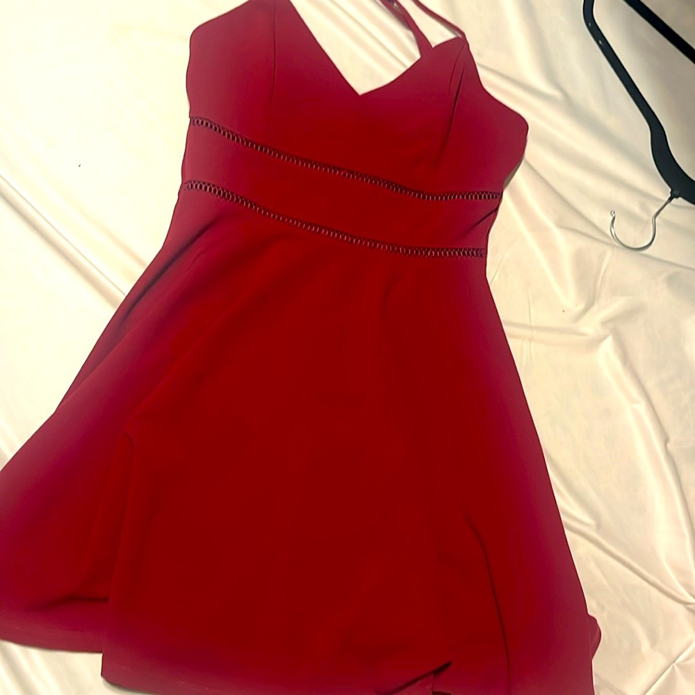 Red dress
